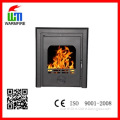 Insert wood and charcoal buring cheap european style steel fireplace for sale WM-SBI-500